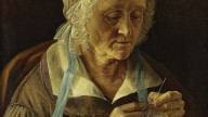 И.Ф. Старуха вяжущая чулок(1838)