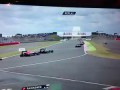 Kimi crash at silverstone 6/7/14