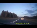 Вертолет Ми-8 едва не врезался в легковушку