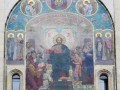 12.мозаика на фасаде Христос, благословляющий учеников
