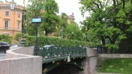 Садовый мост в Санкт-Петербурге.
