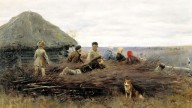 СТЕПАНОВ. Дети на хворосте. 1899