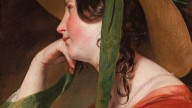Mädchen mit Strohhut.1835