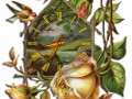 Винтажные флеш часы для украшения сайта.