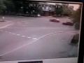 Cтолкновение волги и мотоцикла