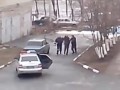 Гайцы лупят водилу