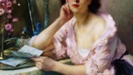 Fernand Toussaint 1873-1955 THE LOVE LETTER