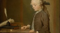 Portrait of Auguste Gabriel Godefroy (Jeune Ecolier qui Joue au Touton).1741. São Paulo, Brazil