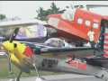 Race Plane Accident On Runway
