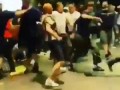 England fans attack Italy fans in London