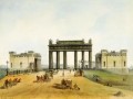 The Moscow Gate on the future Moscow Avenue, 1851 Artist J.-M. Charlemagne.