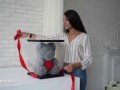 Мишка из роз ! Лучший подарок!
