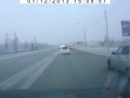 Посадил жену за руль