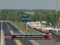 Во время гонки драгстеров взорвался один из болидов ...