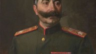 . М. Соловьёв. 1945 год.Портрет С.М. Будённого