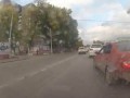 ВоДятел едет зигзагом
