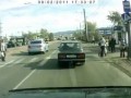 Столкновение пешеходов на дороге
